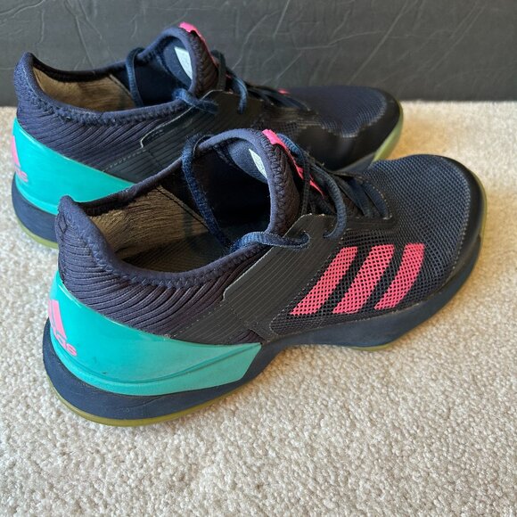 Adidas Adi ZERO Ubersonic Women's Running Shoes Size 8.5 Black Blue Pink AH2150 - Picture 1 of 10